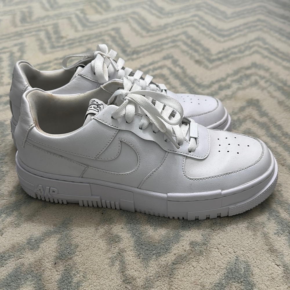 White Air Force 1s